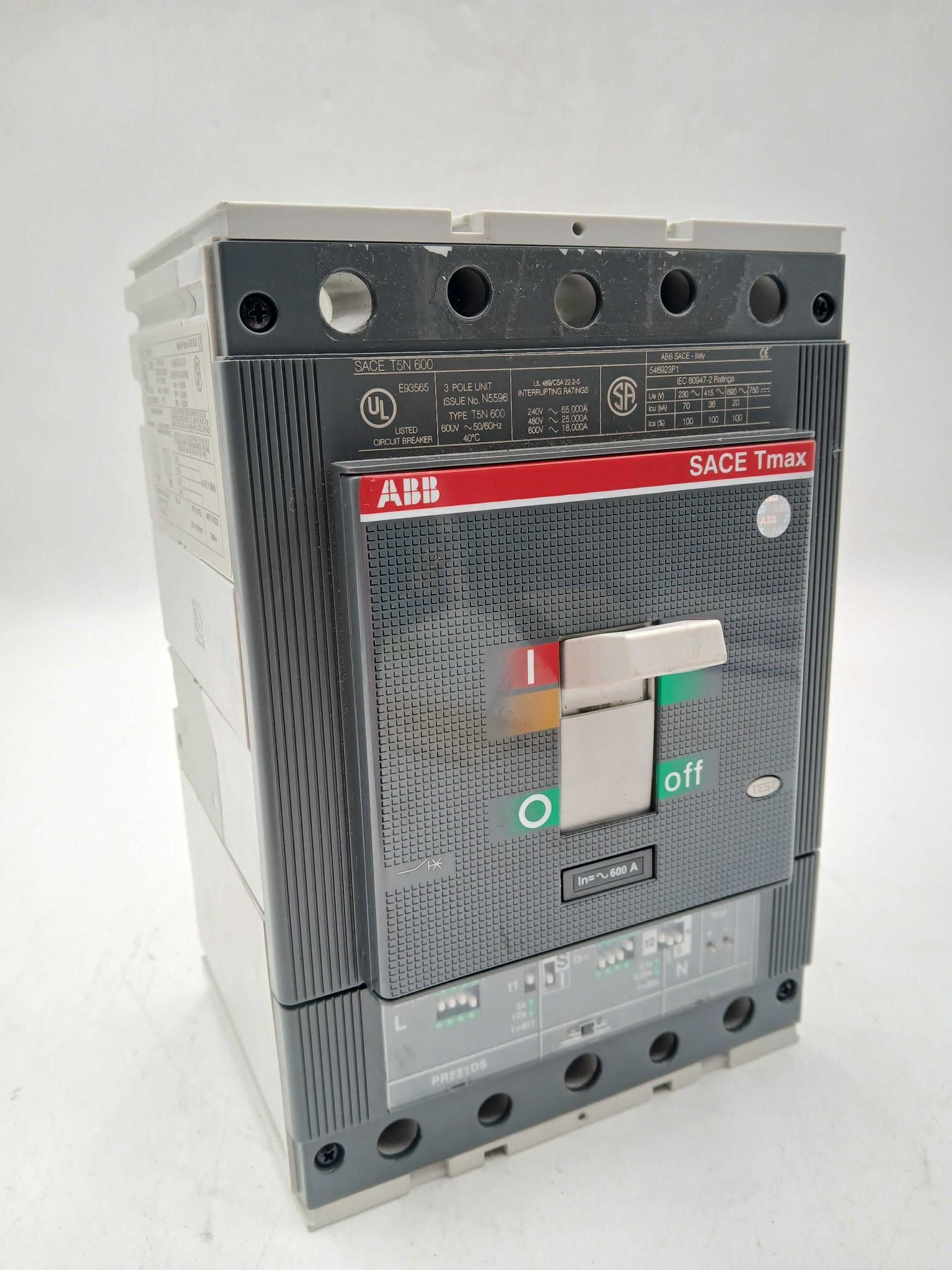 ABB T5N600 Circuit Breaker — image 1 of 8