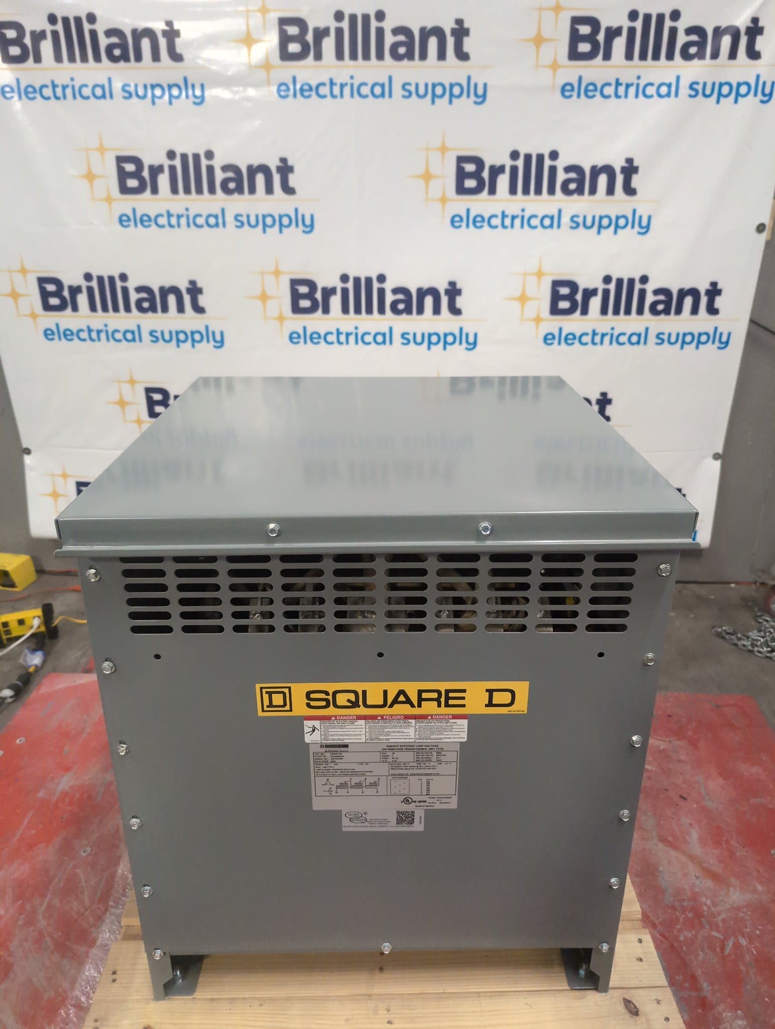 Square D EXN45T3H 45kVA Dry Type Transformer 480V/208-120V 3PH NEMA 3R – image 1