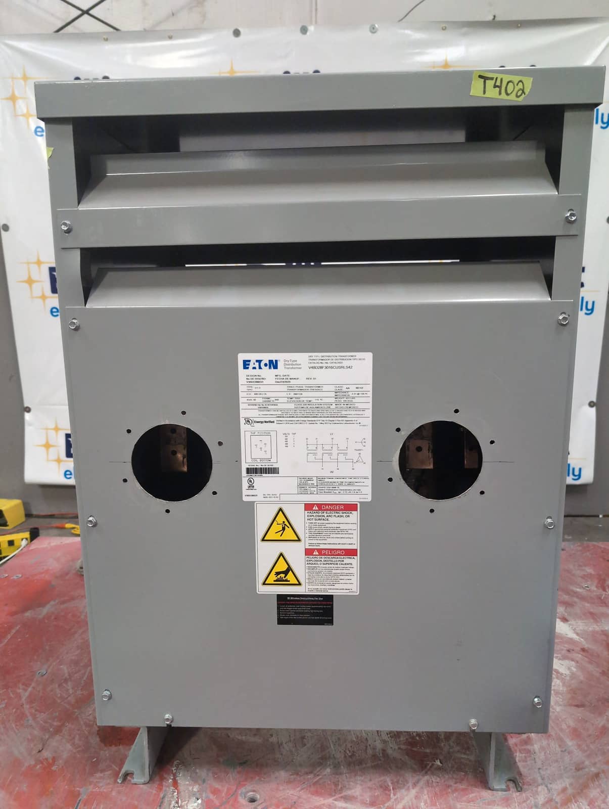 Eaton V48D28F3016CUSRLS42 Dry Type Transformers — image 1 of 10