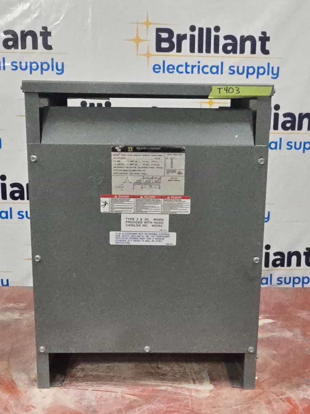 Square D 30T3H Dry Type Transformers — image 1 of 9