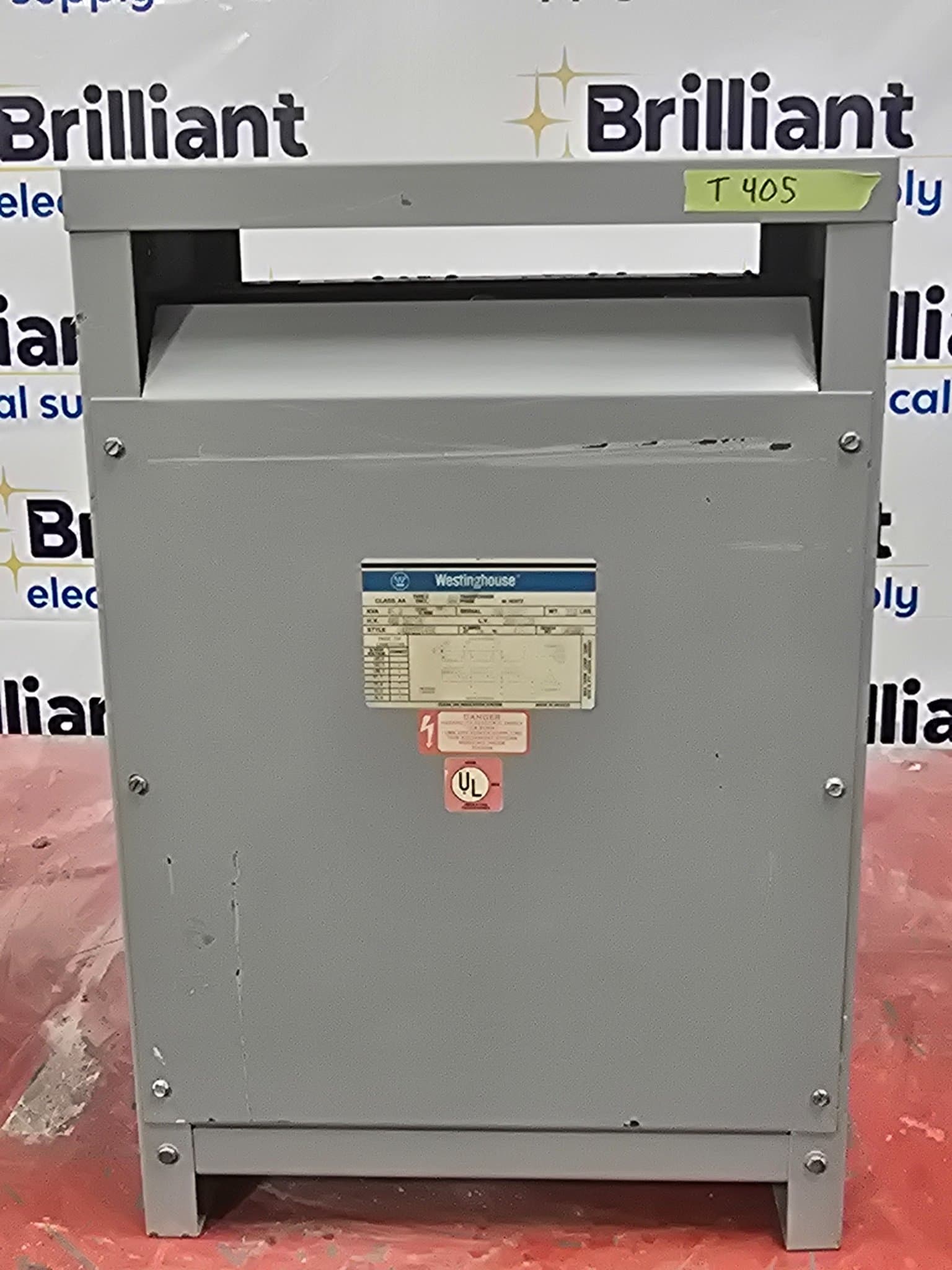 Westinghouse V48M28T45K 45kVA Dry Type Transformer 480V/208V NEMA 2 – image 1