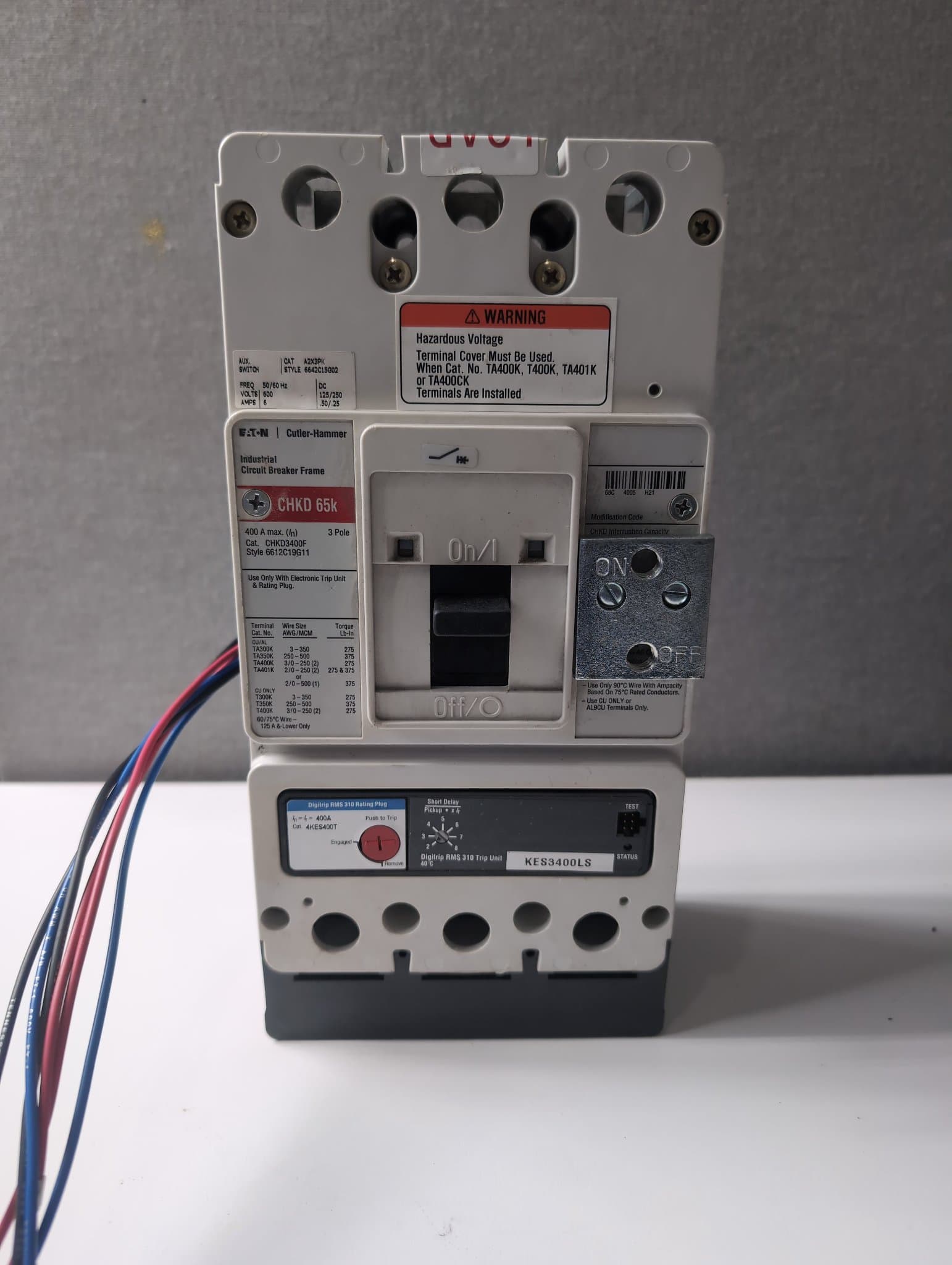 Eaton CHKD3400F Circuit Breaker — image 1 of 6