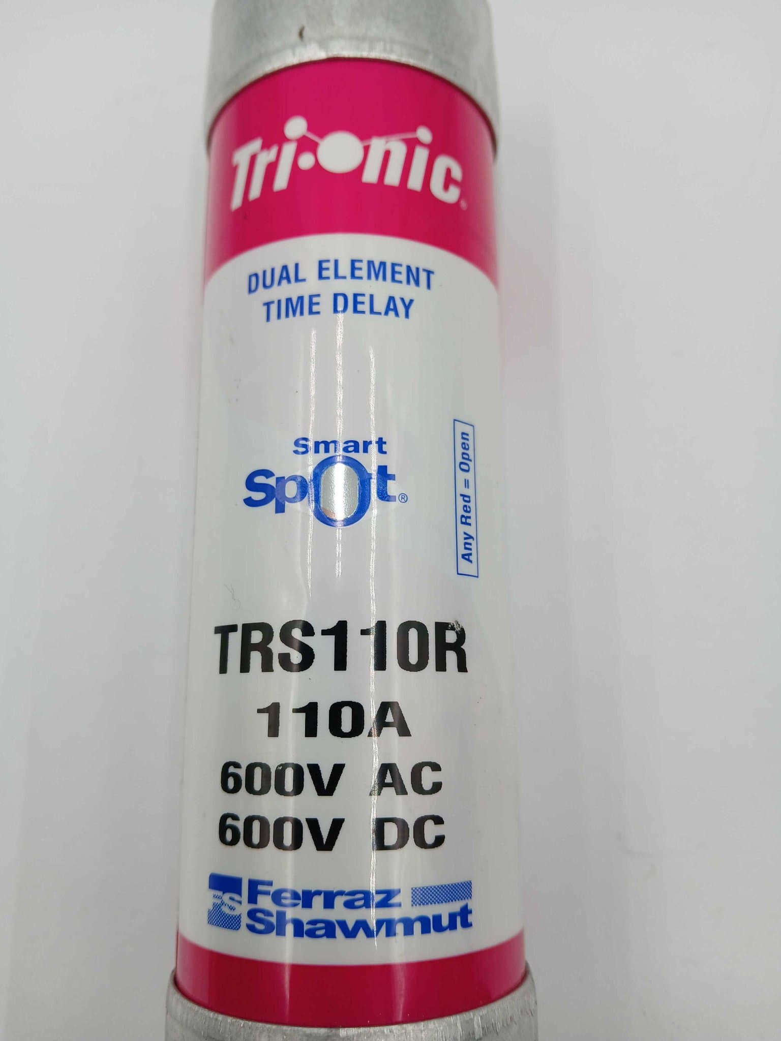 Ferraz Shawmut TRS110R Tri-Onic Fuse 110A 600V Class RK5 Time-Delay