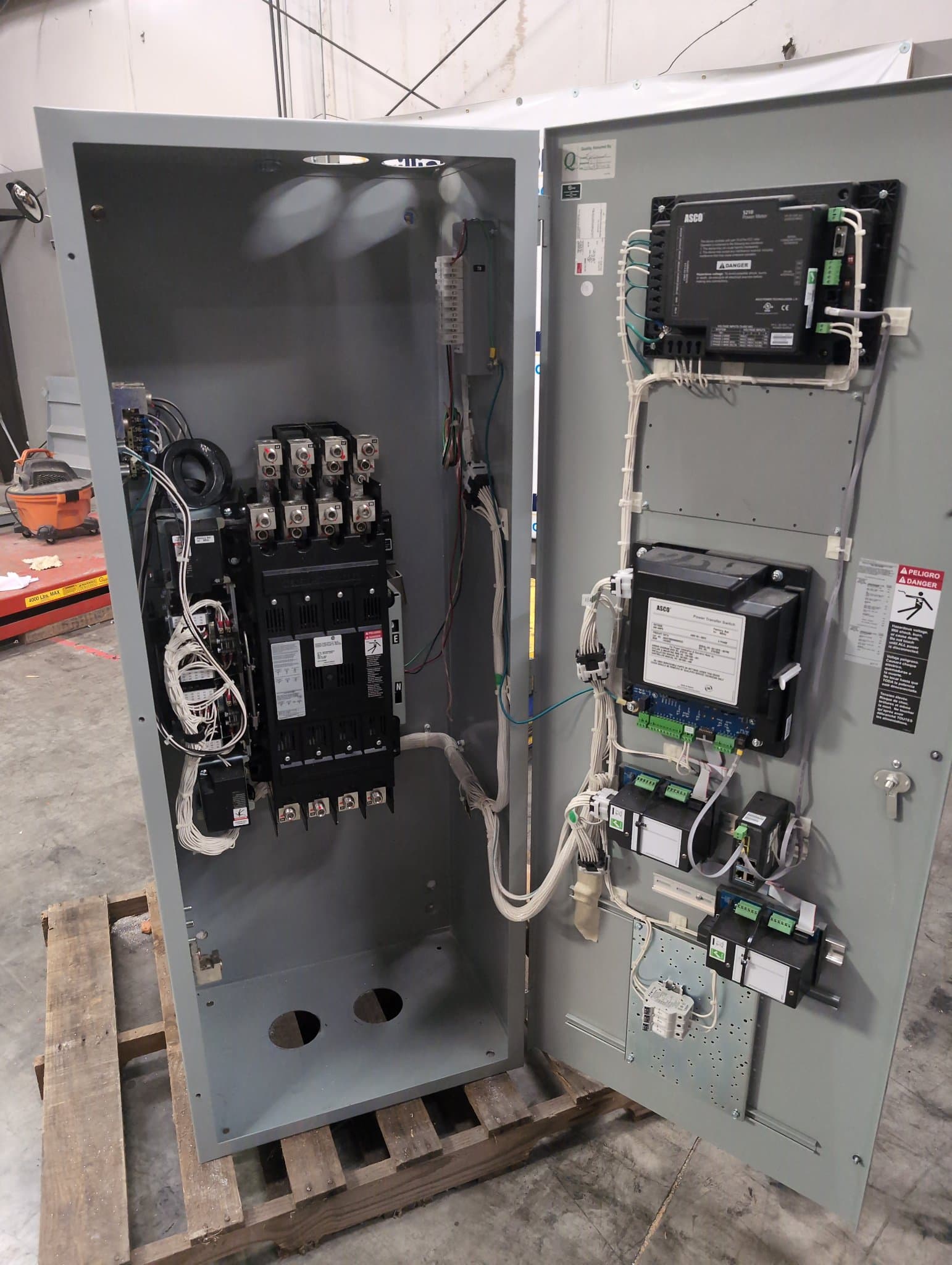 ASCO J3ADTSB30600NGXC Automatic Transfer Switch 600A 480V