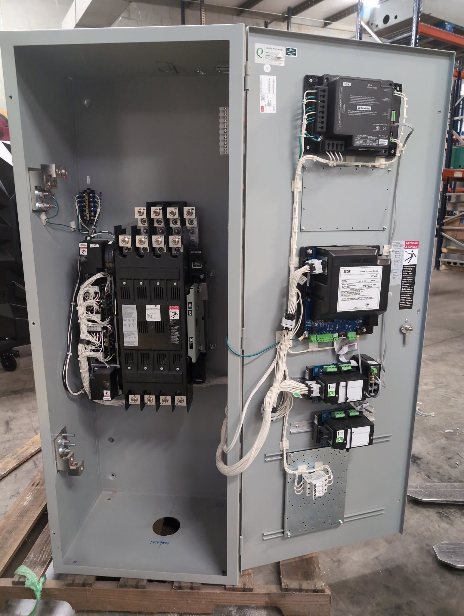 ASCO J3ADTSB30600NGXC Automatic Transfer Switch 600A 480V