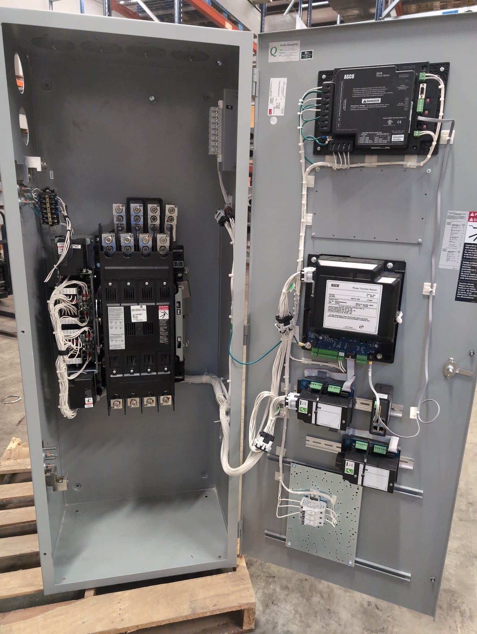 ASCO J3ADTSB30600NGXC Automatic Transfer Switch 600A 480V