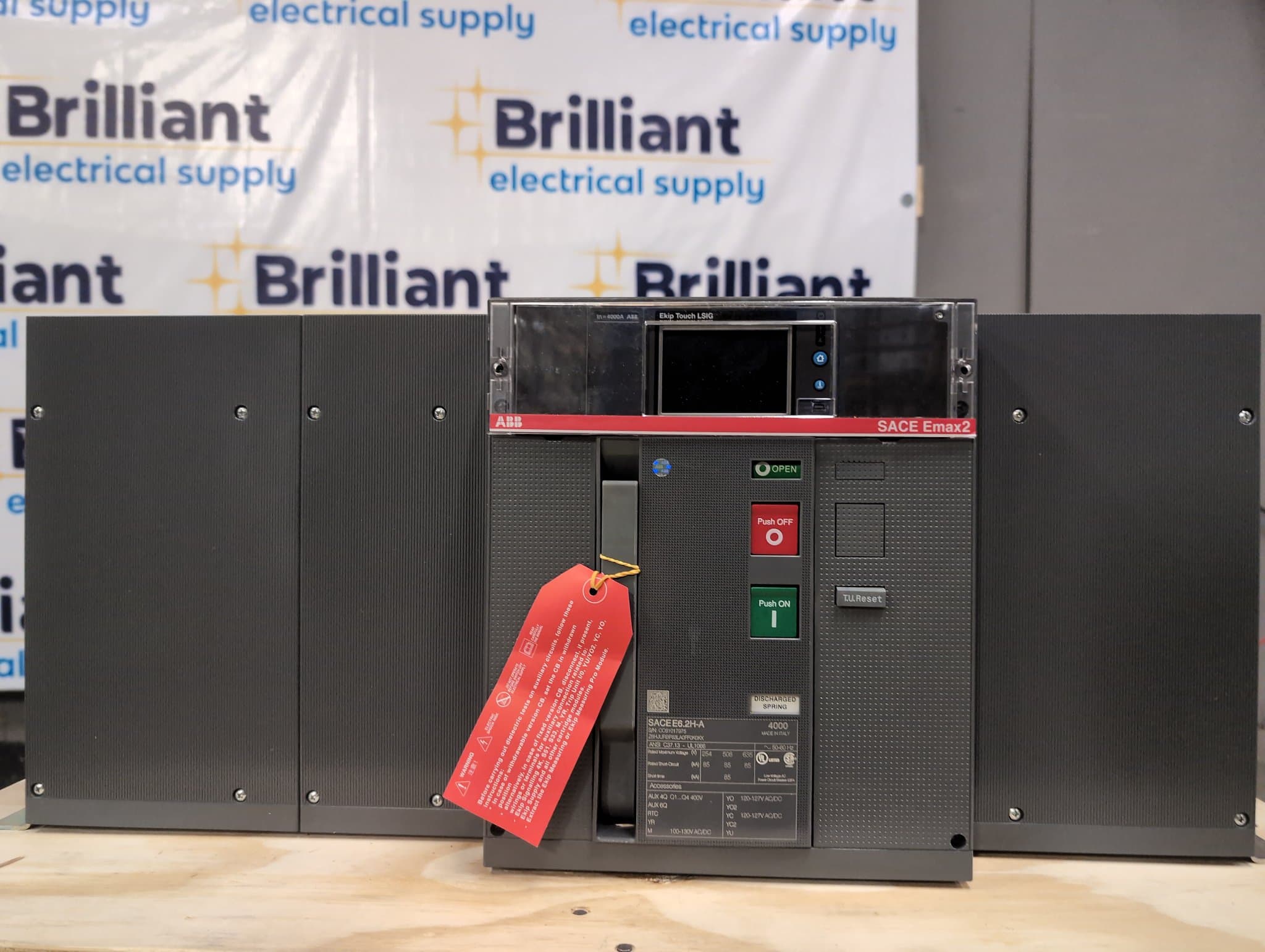 ABB SACE E6.2H-A Circuit Breaker 4000A 635V I-Line
