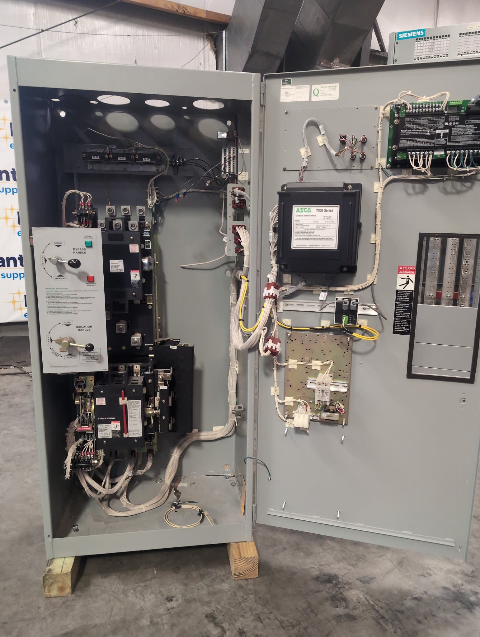 ASCO E07ATBC30400N5XC Automatic Transfer Switch 400A 480V
