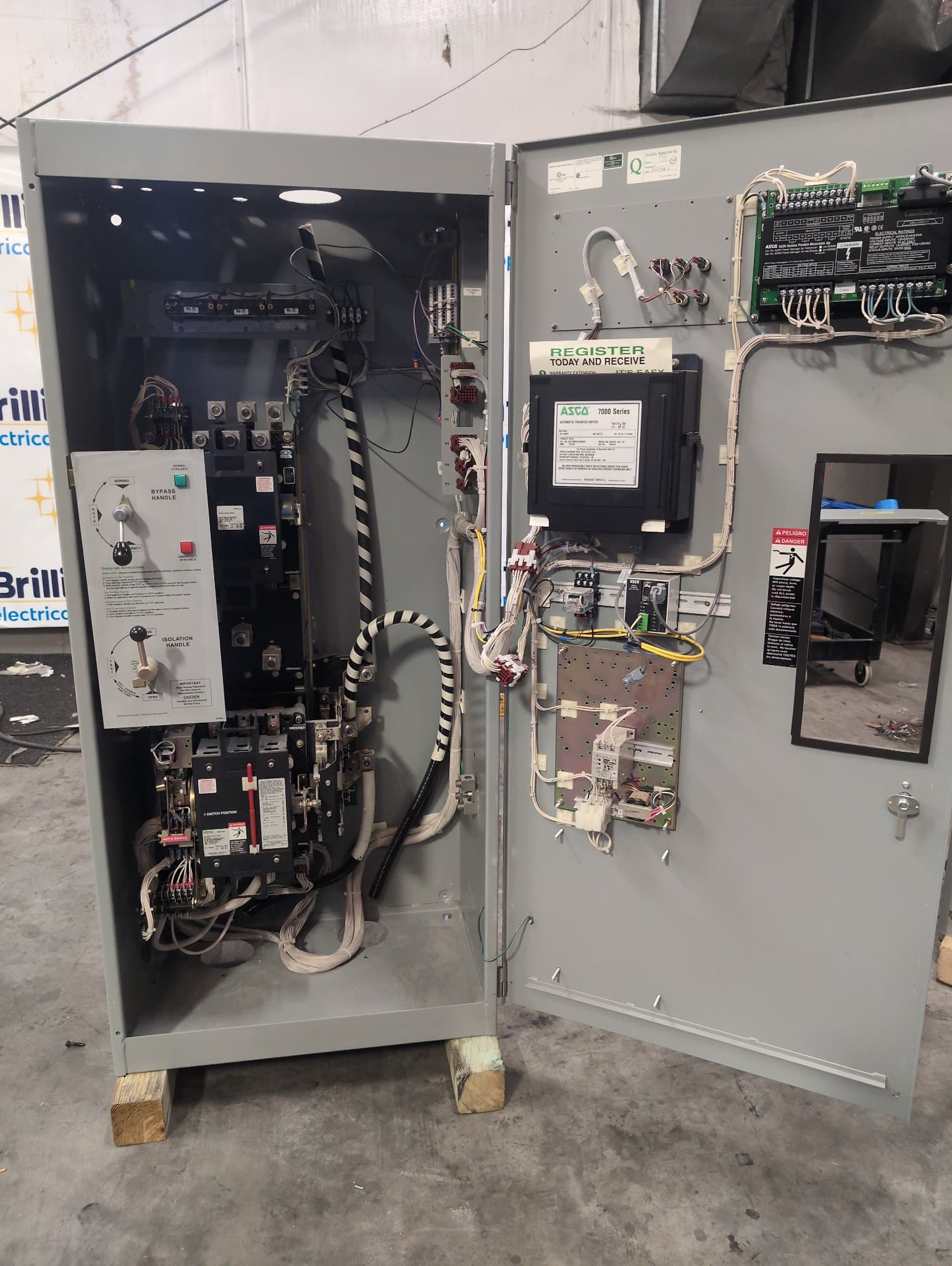 ASCO E07ATBC30400N5XC Automatic Transfer Switch 400A 480V