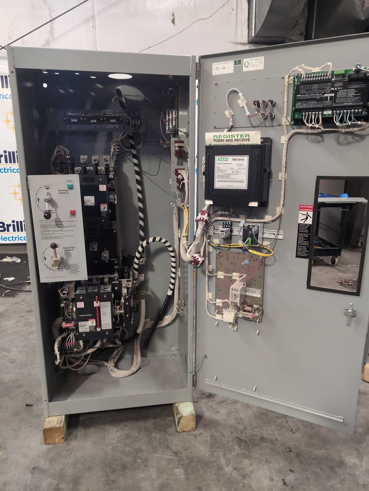 ASCO E07ATBC30400N5XC Automatic Transfer Switch 400A 480V