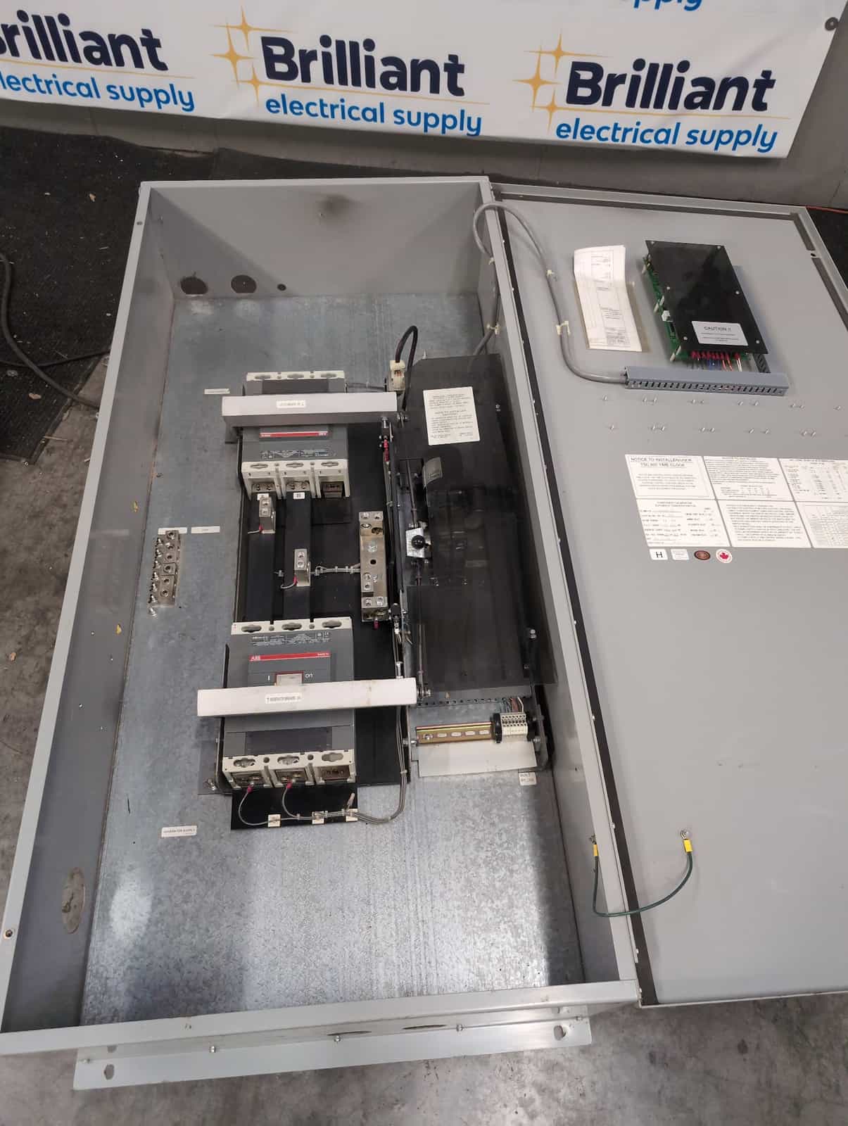 Thomson Technology GCS. TSC 800 Automatic Transfer Switch 400A 240V