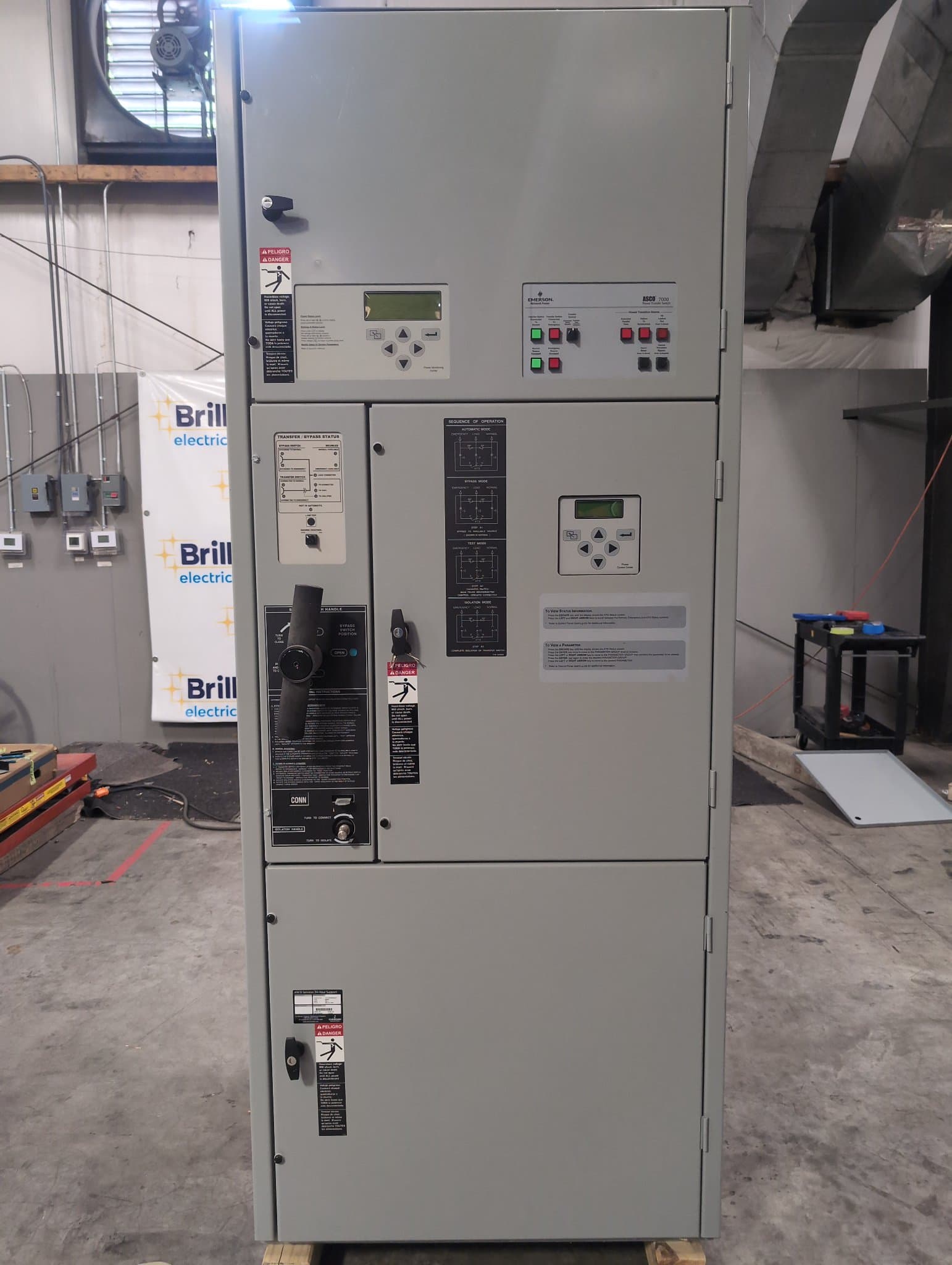 ASCO ATS322 Automatic Transfer Switch 600A 480V