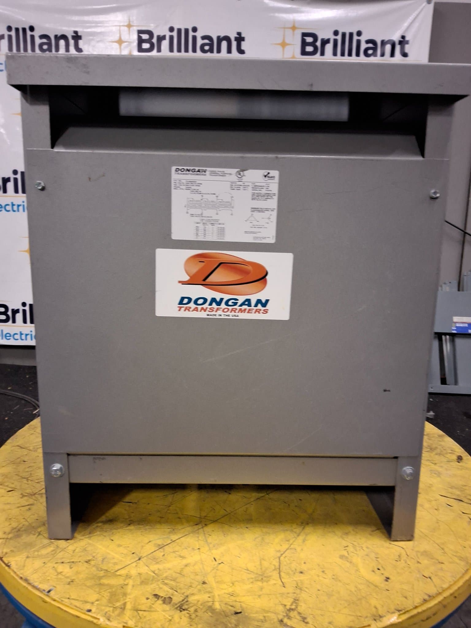 Dongan 73-6645SH 45kVA Dry Type Transformer 240V/208-120V NEMA 3R – image 1