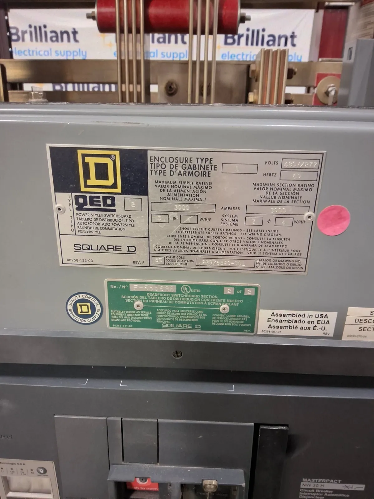 Square D SQUARE D QED TYPE 2 Switchboard — image 1 of 15