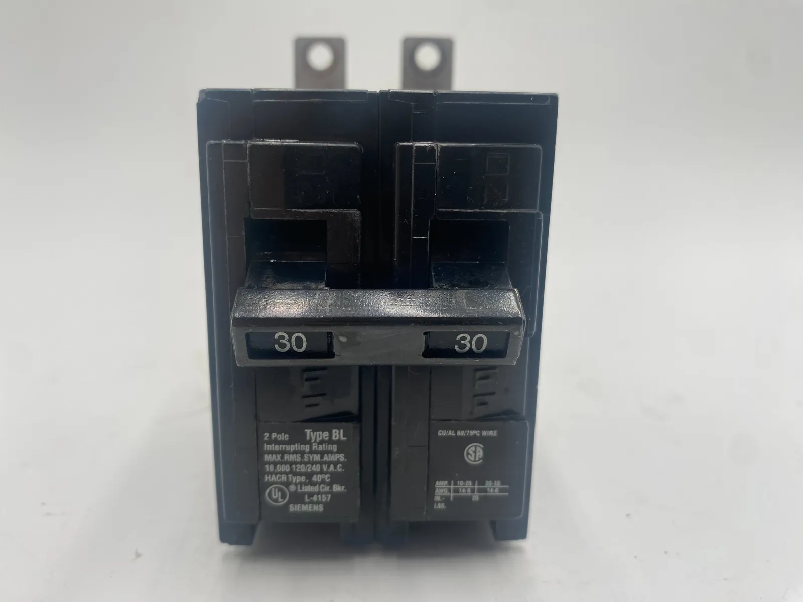 Siemens B230 Circuit Breaker 30A 240V 3 Pole