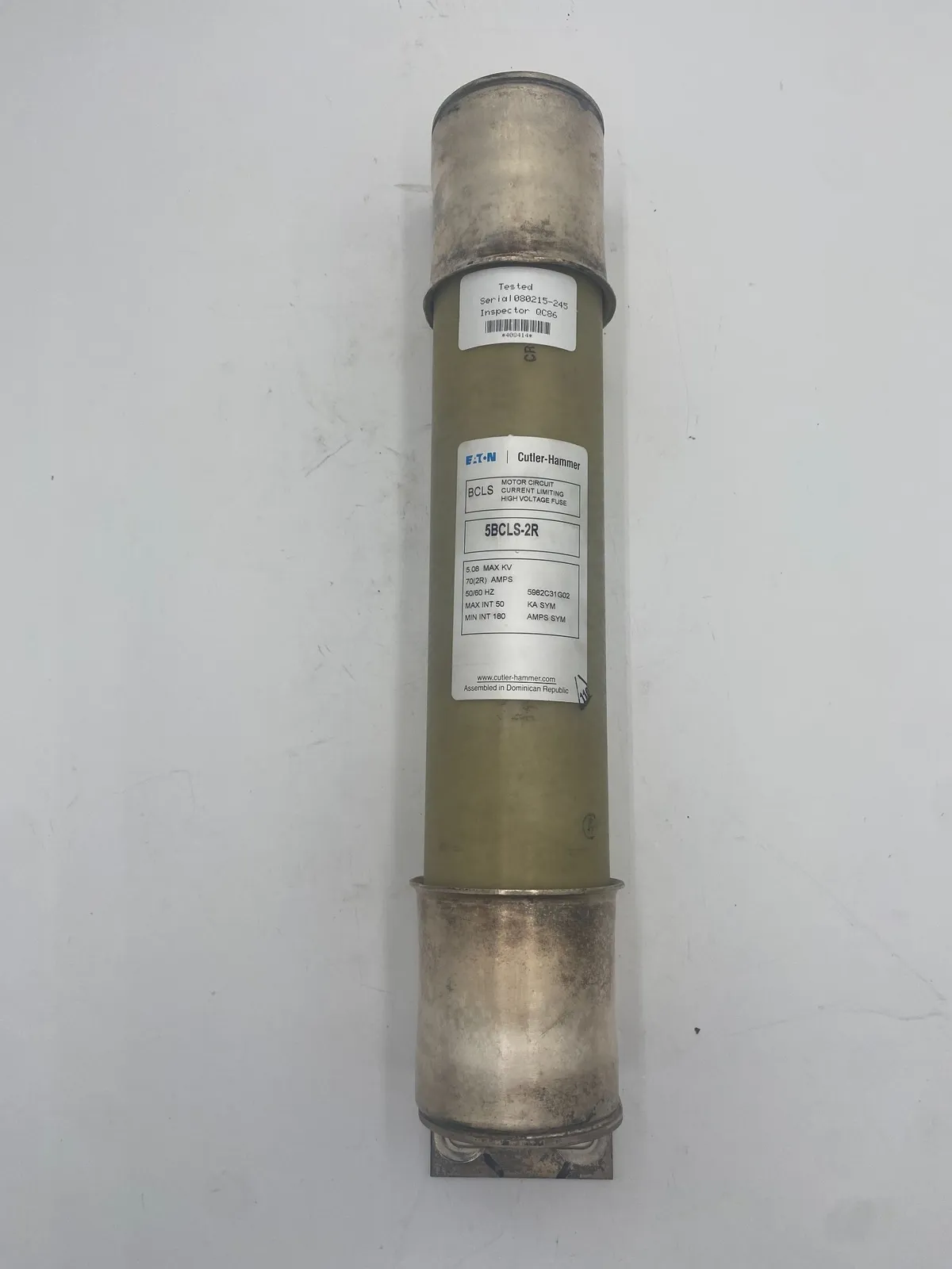 Eaton 5BCLS-2R Fuse — image 1 of 7