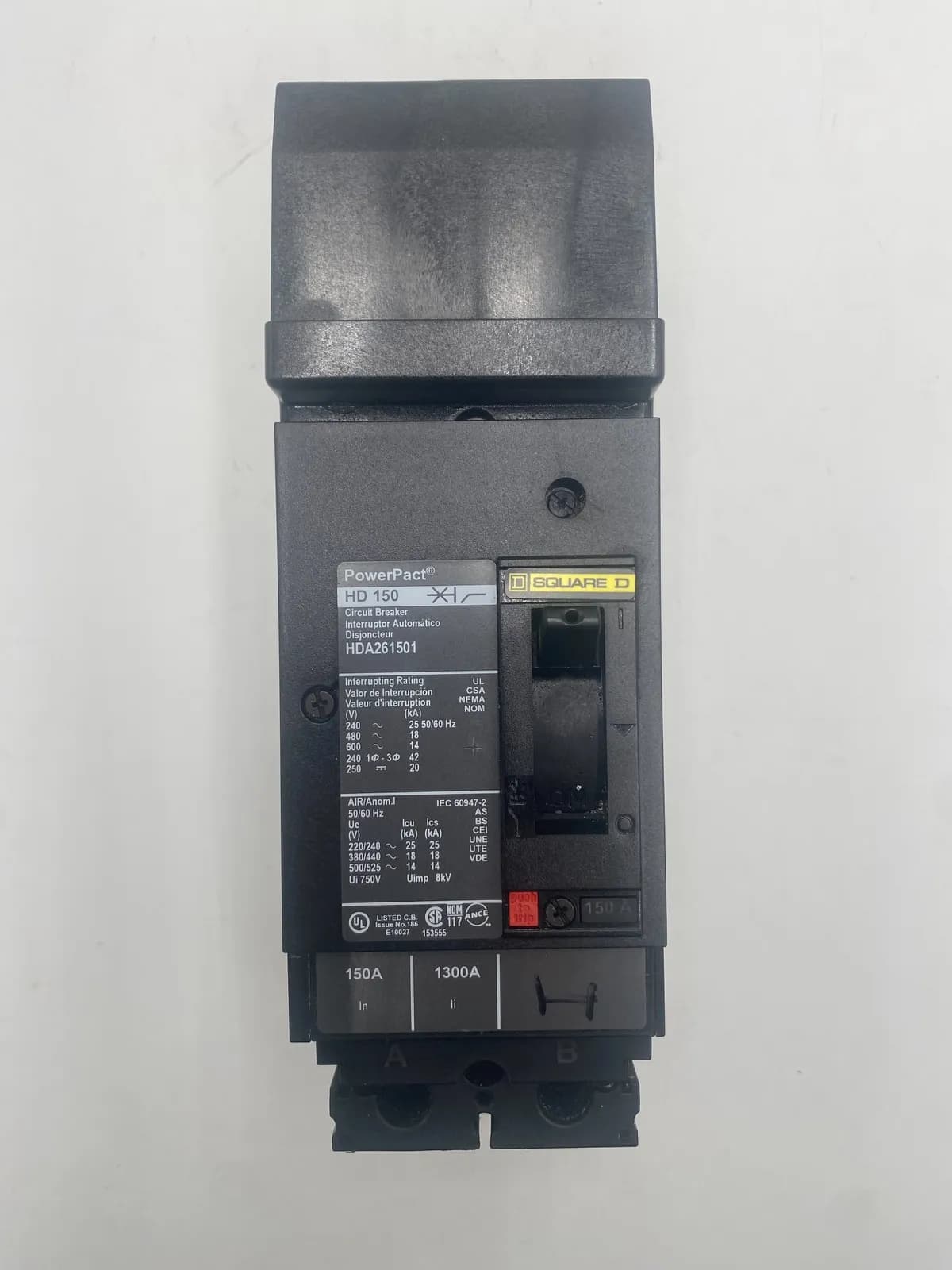 Square D FH26100BC Circuit Breaker — image 1 of 7