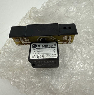 Allen Bradley 8-590 ELECTROMECHANICAL RELAY 2/1A 120-240VAC W/ AZB-1CH-24D New