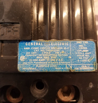 GE THQD32225 Used