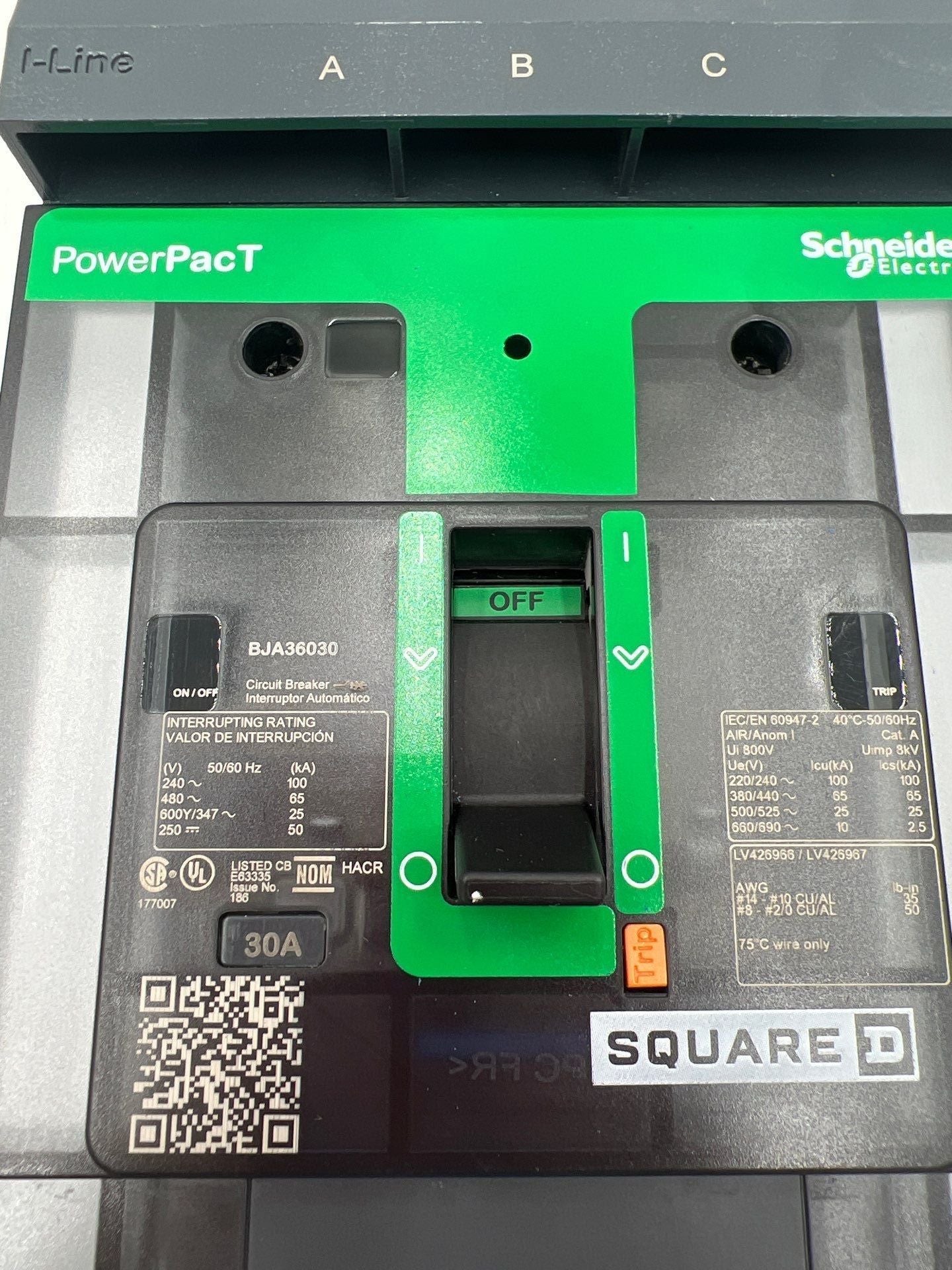 Square D BJA36030 Used