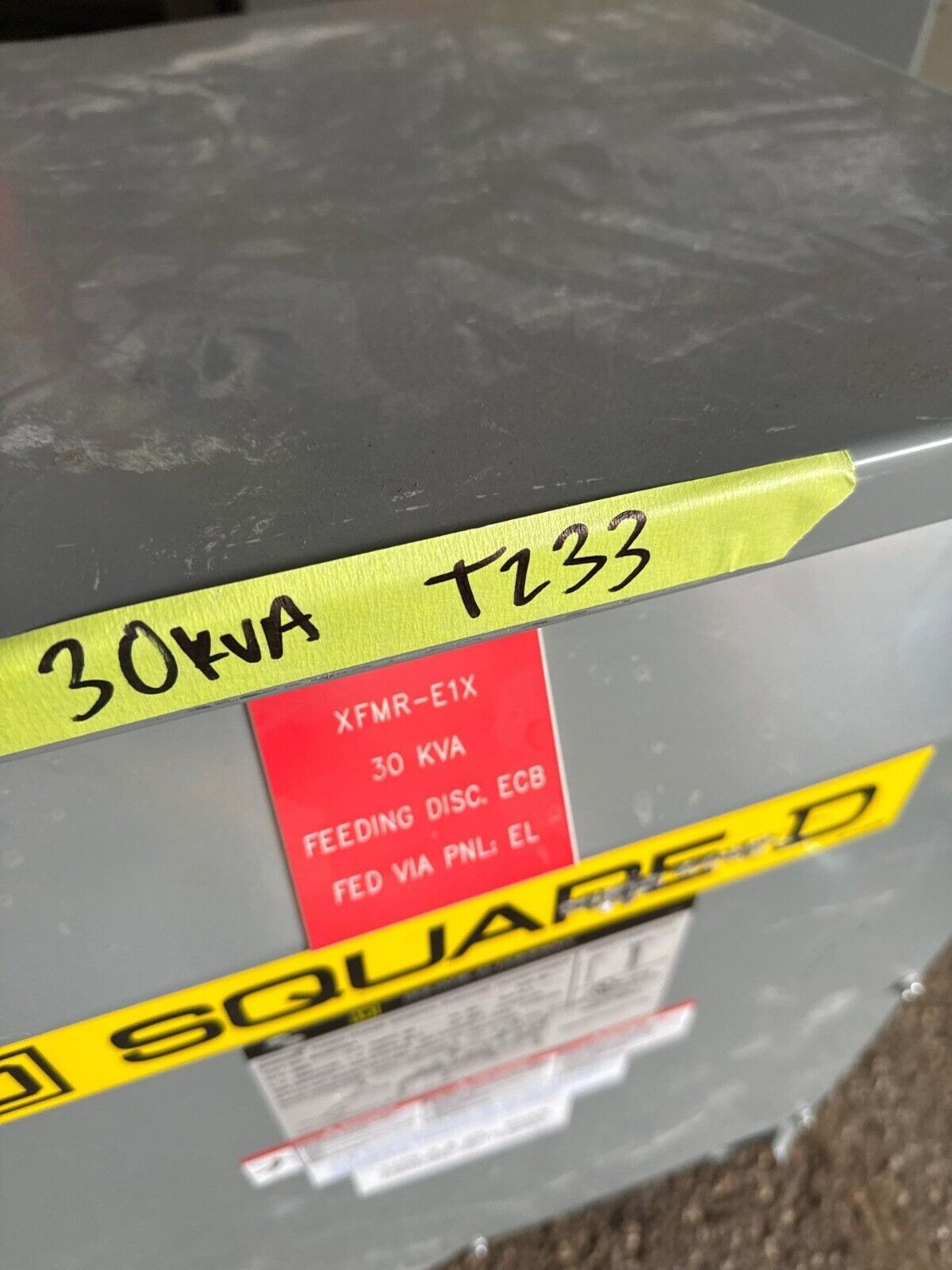 Square D 30T3H Used