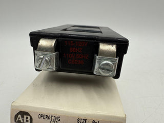 Allen Bradley CB-236 Operating Coil Size 0-1 115-120V-60Hz 110V-50Hz New