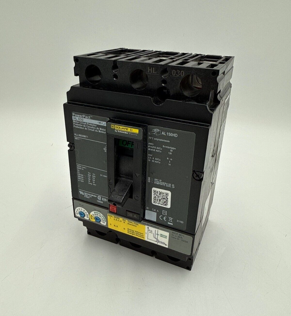 Square D HLL36030M71 Used