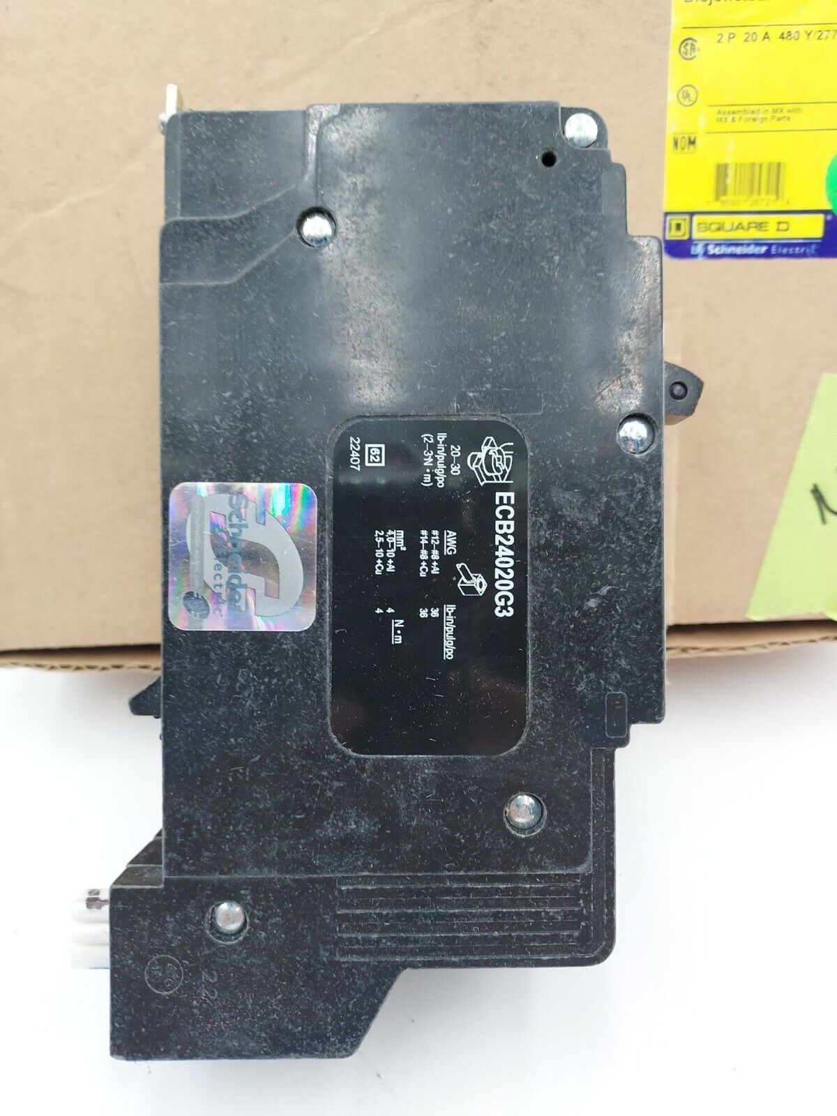 Square D ECB24020G3 New