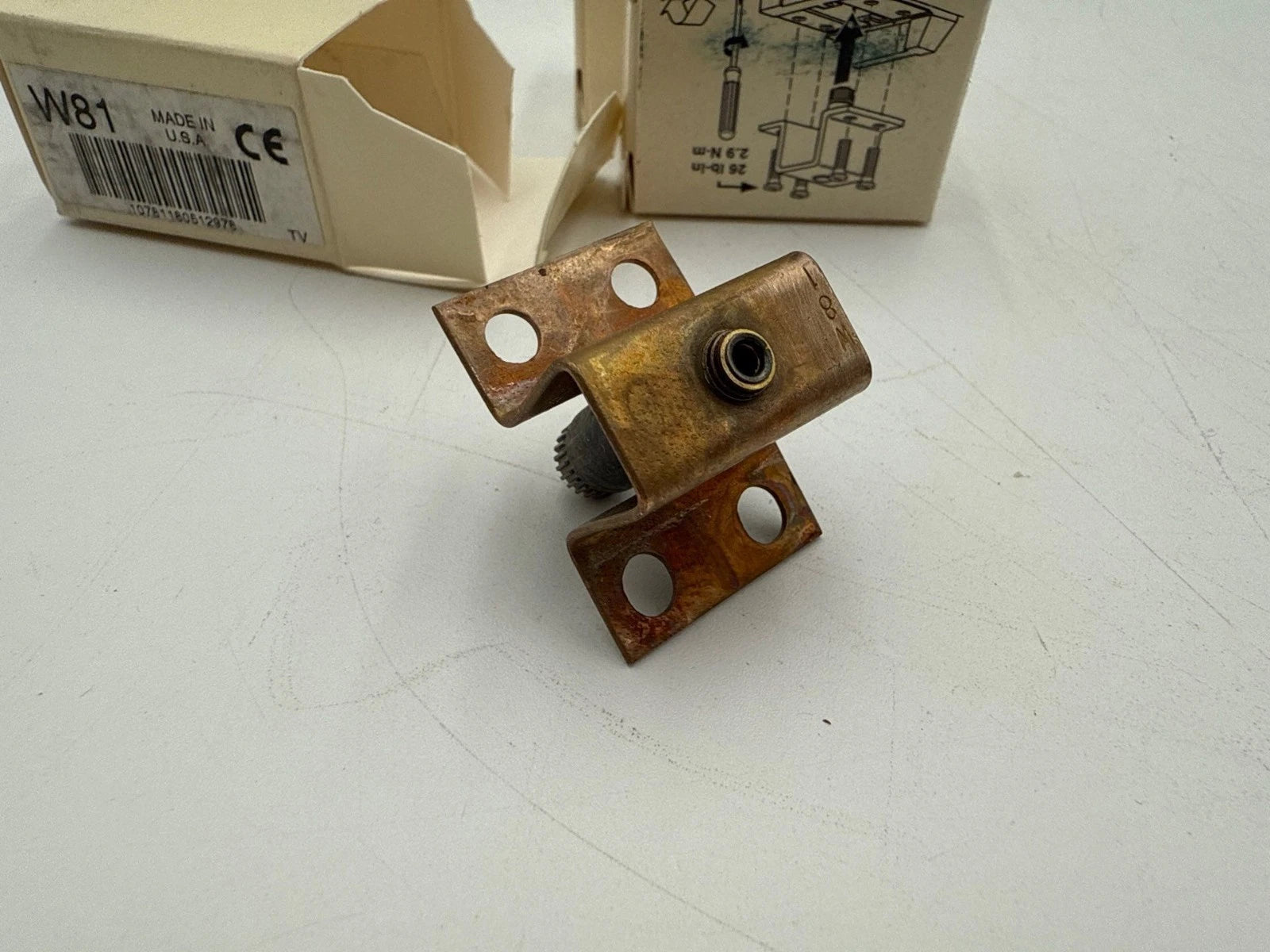 3PC Lot Allen Bradley W81 Thermal Overload Relay Heater Element Unit 117A W-81 New