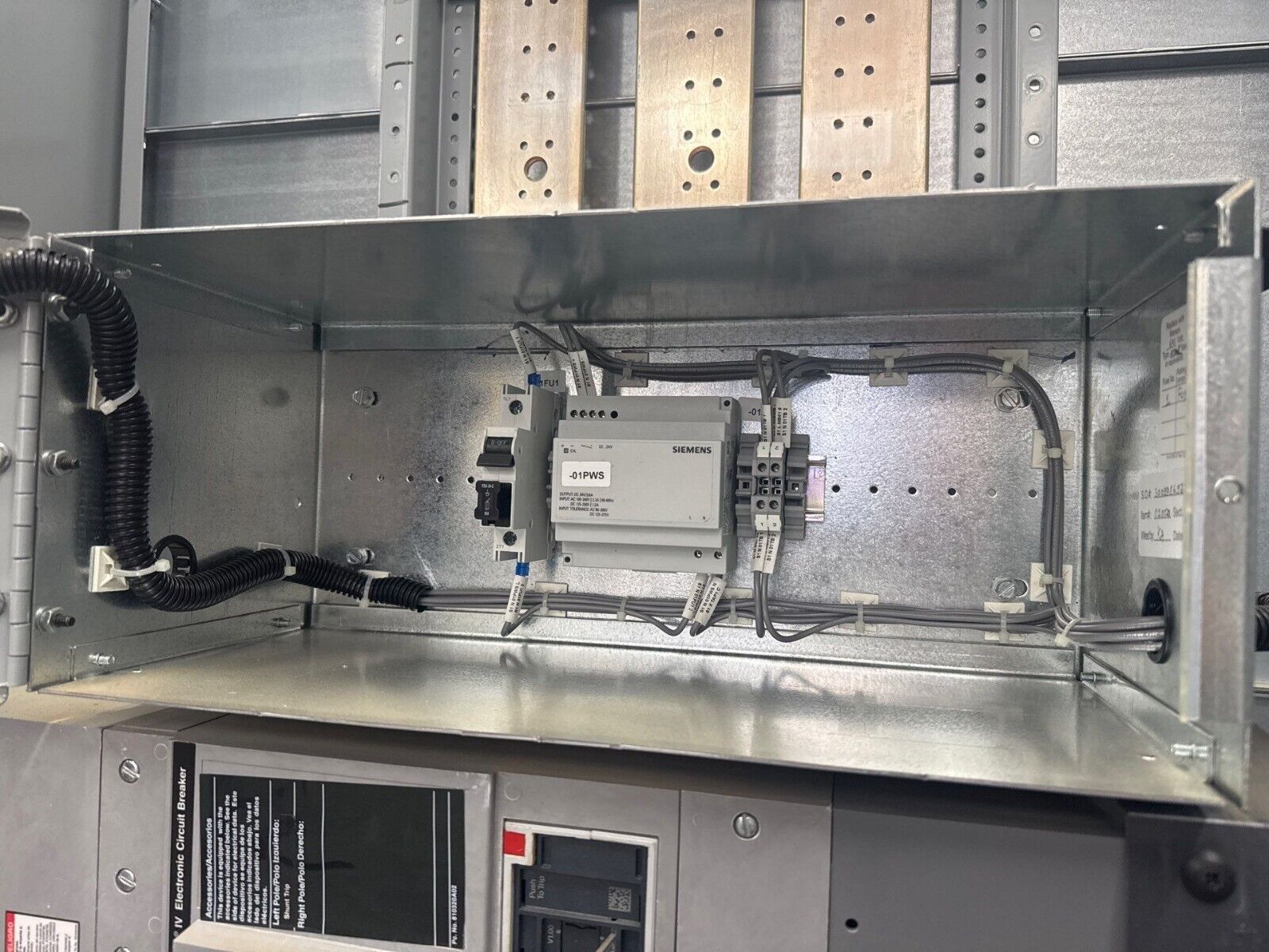 Siemens P5 Panelboard 1200A 208/120V 3PH 4W P5C90SN120EBS SHND6A120LSI Indoor P663-NS New