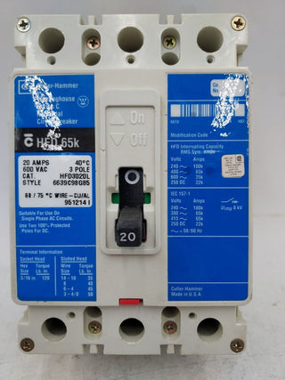 Eaton HFD3020L Used