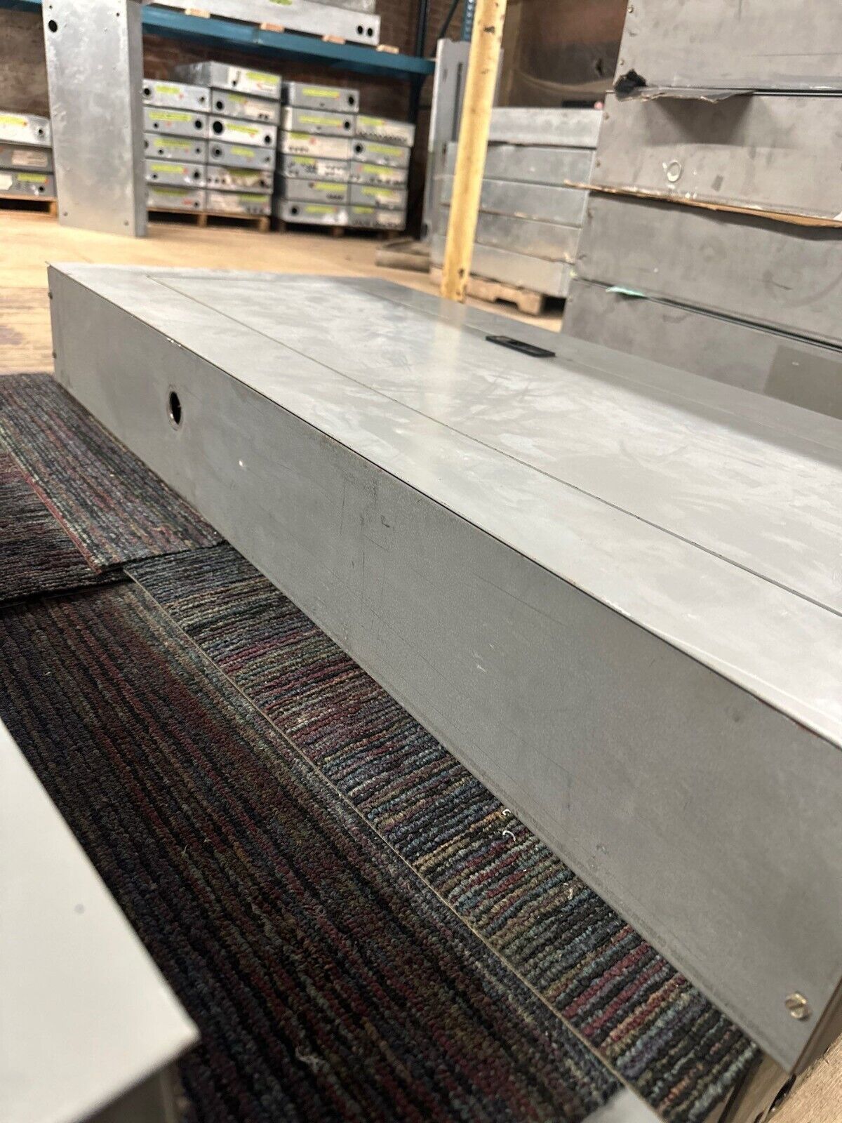 GE AQF3421ABX Panelboard 125A 208Y/120 3PH 4W 42 CIR MCB Main THQB32100 NEMA 1 P018 Used