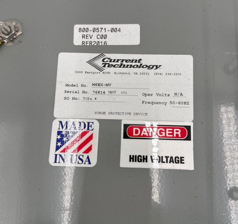 Current Technology M6EX-MV Used