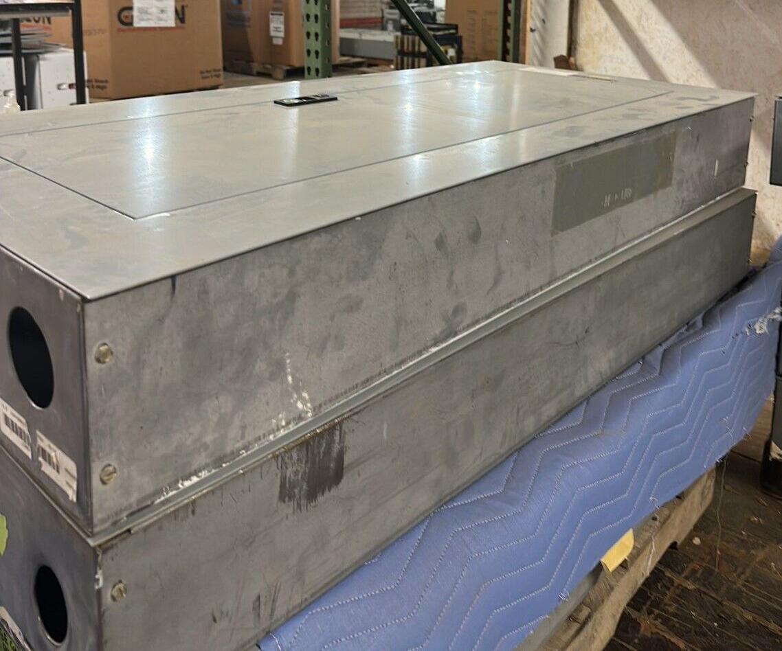 GE AQF3421MBX Panelboard 125A 208Y/120V 3PH 4W 42 Circuit Main Lug MLO 125 Amp P008 Used