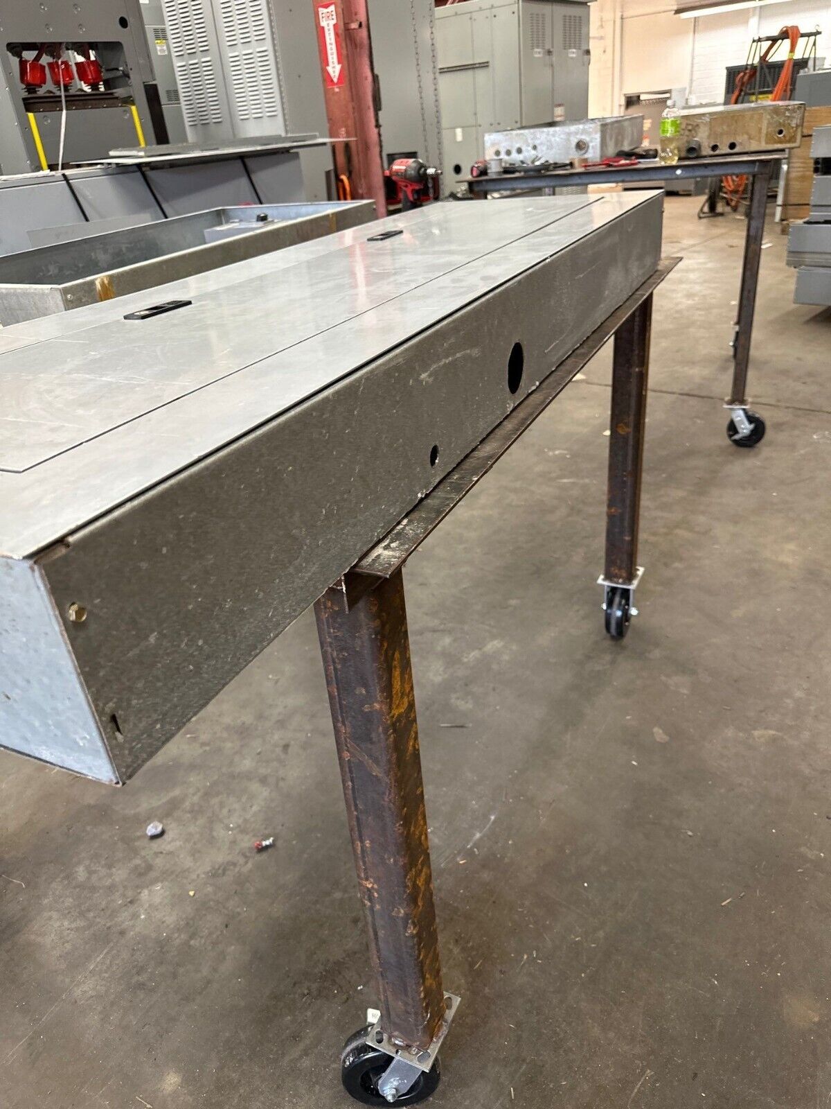 GE PANEL AQF3424CT 400AMP 208/120V 3 PHASE MCB TJD432250 42 CIR NEMA 1 P388 Used