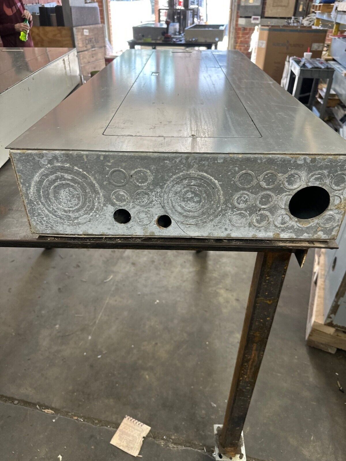 Square D NQOD Panelboard 225A 208/120V 3PH 4W Indoor Encl Q2L3100 MCB 42 Circuit P380 Used