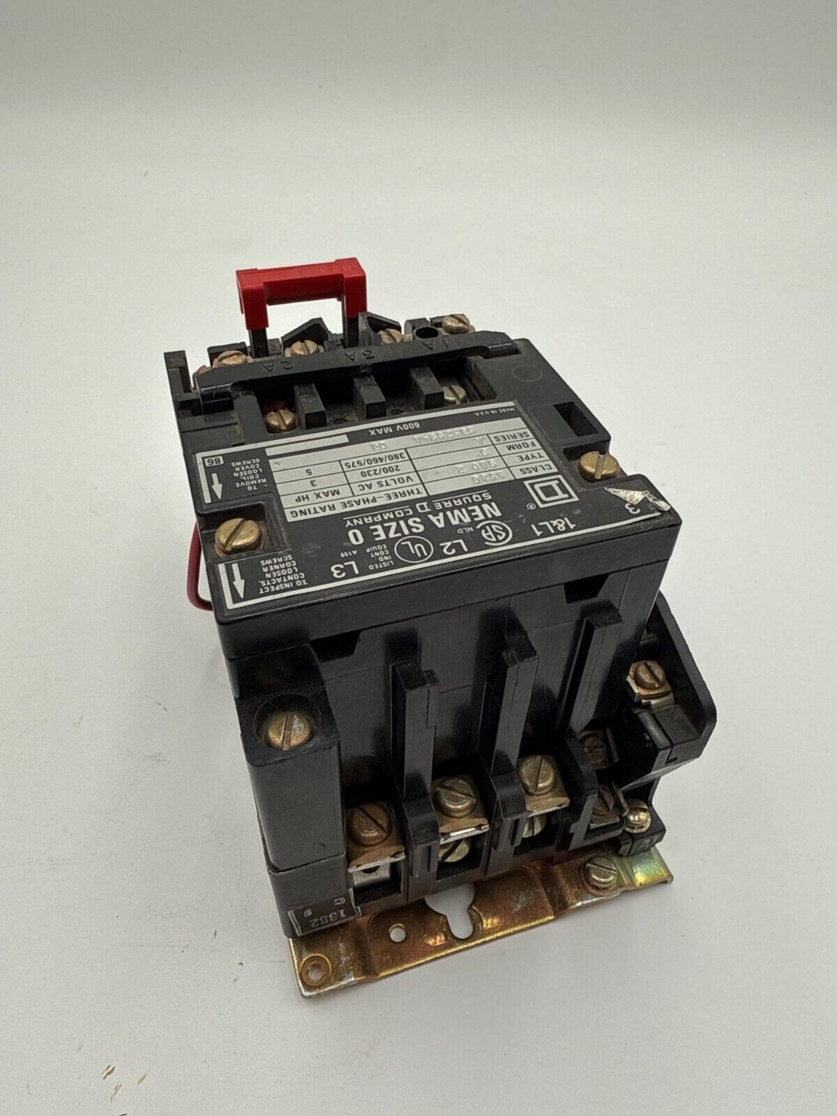 Square D 8536SB02S Used