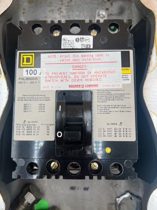 Square D H60XFA Used