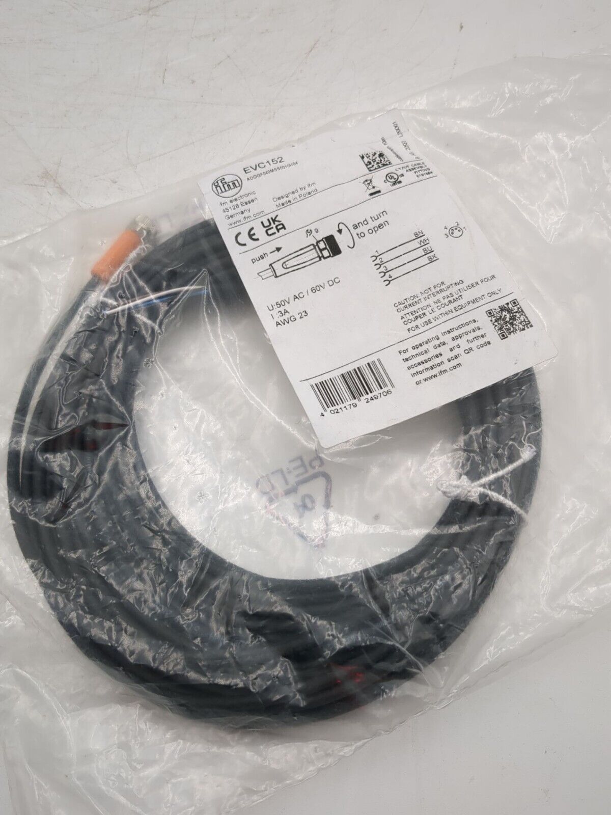 IFM IFM-ADOGF040MSS0010H04-EVC152 New