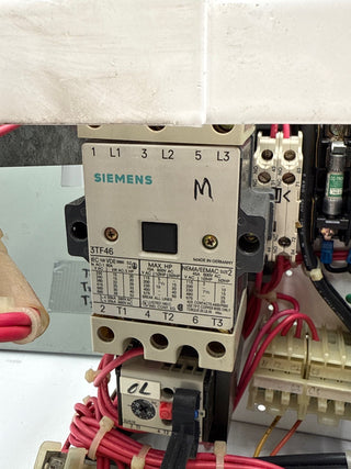 Siemens Model 90 12" 50A Combo MCC Bucket Size 2 3TF46 Starter ED63A050 Used