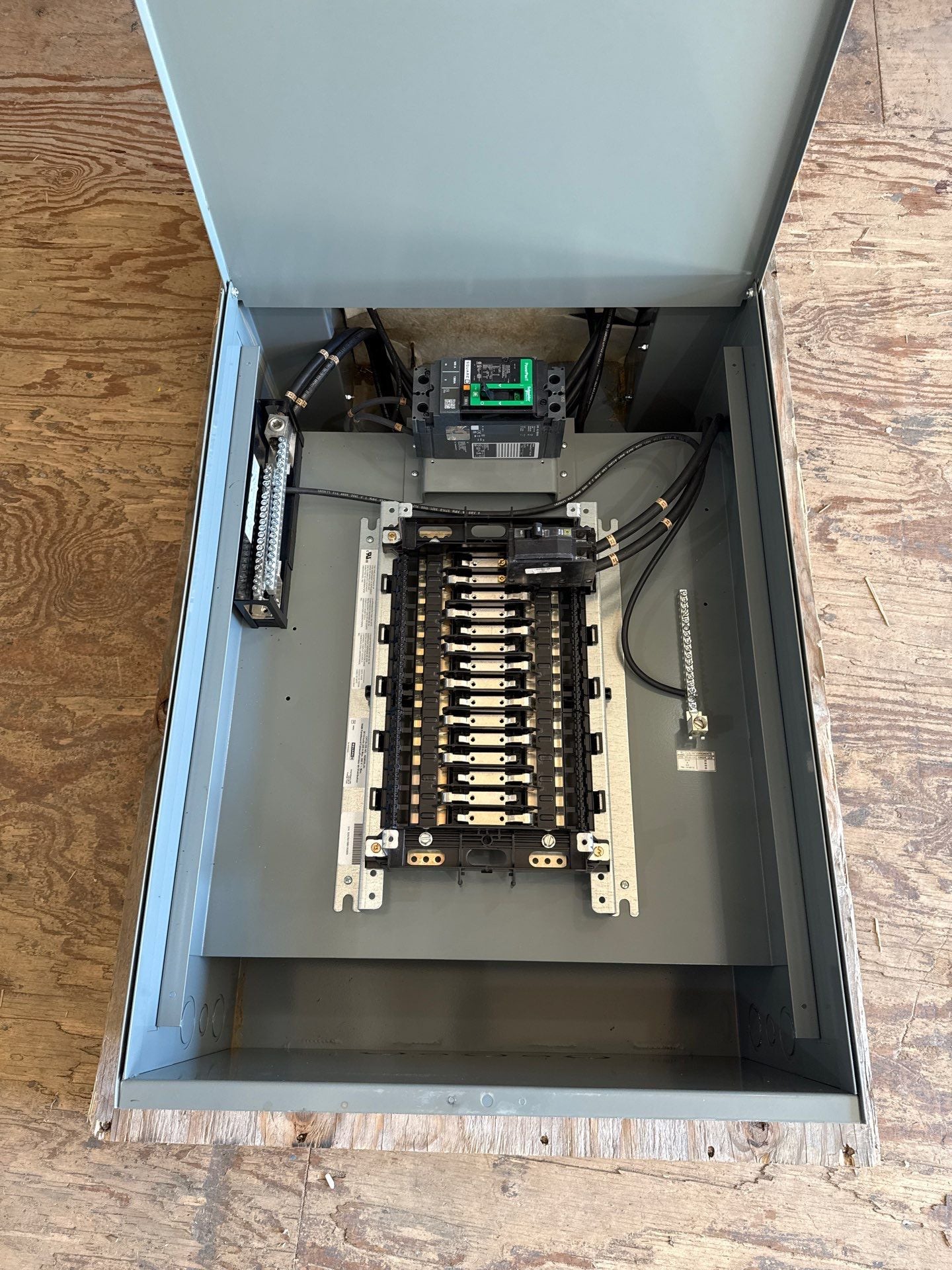 SQD MPZB25S40F Power Zone Panel Transformer 25kVA 1PH 480V 120/240V 3R Encl New