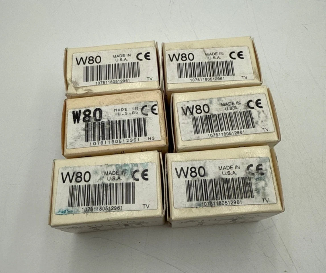 6PC Lot Allen Bradley W80 Thermal Overload Relay Heater Element Unit 135A W-80 New