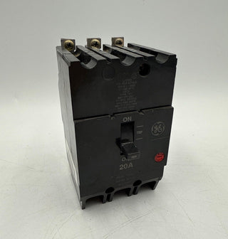 GE General Electric TEY320 Circuit Breaker 20A 3P 480V TEY 3PH 3 Pole 20 Amp Used