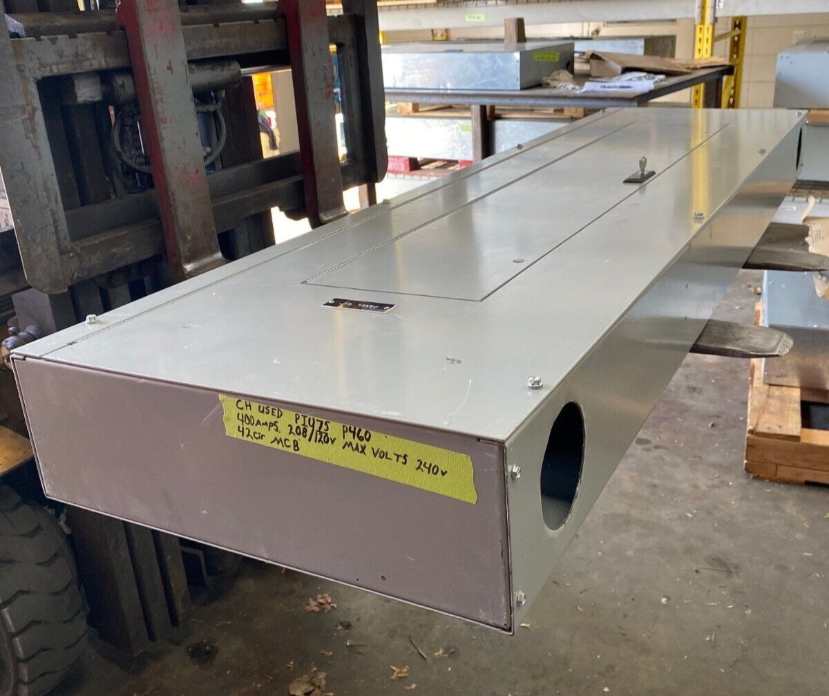 IEM PIU75 Panelboard 400A 208Y/120V 3PH 4W 42 Circuit Indoor Encl MLO 400 Amp P460 Used