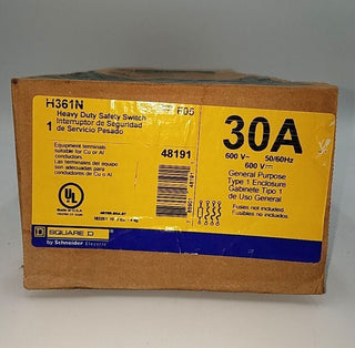 Square D H361N New
