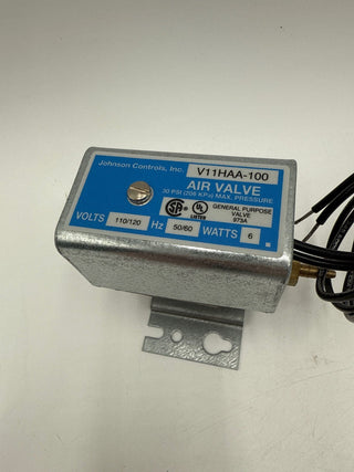 Johnson V11HAA-100 Solenoid Air Valve 110/120V 6W 30PSI 50-60Hz New