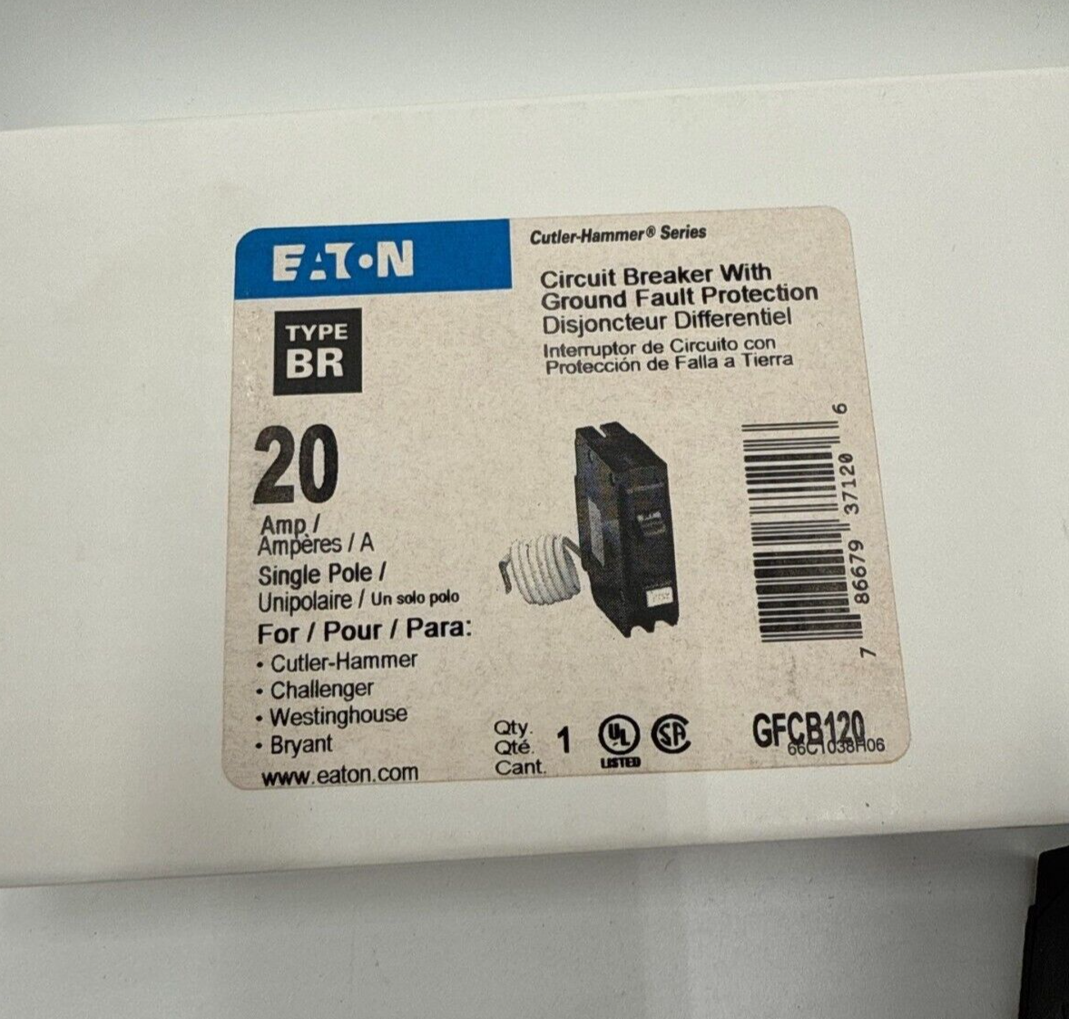 Eaton GFCB120 New