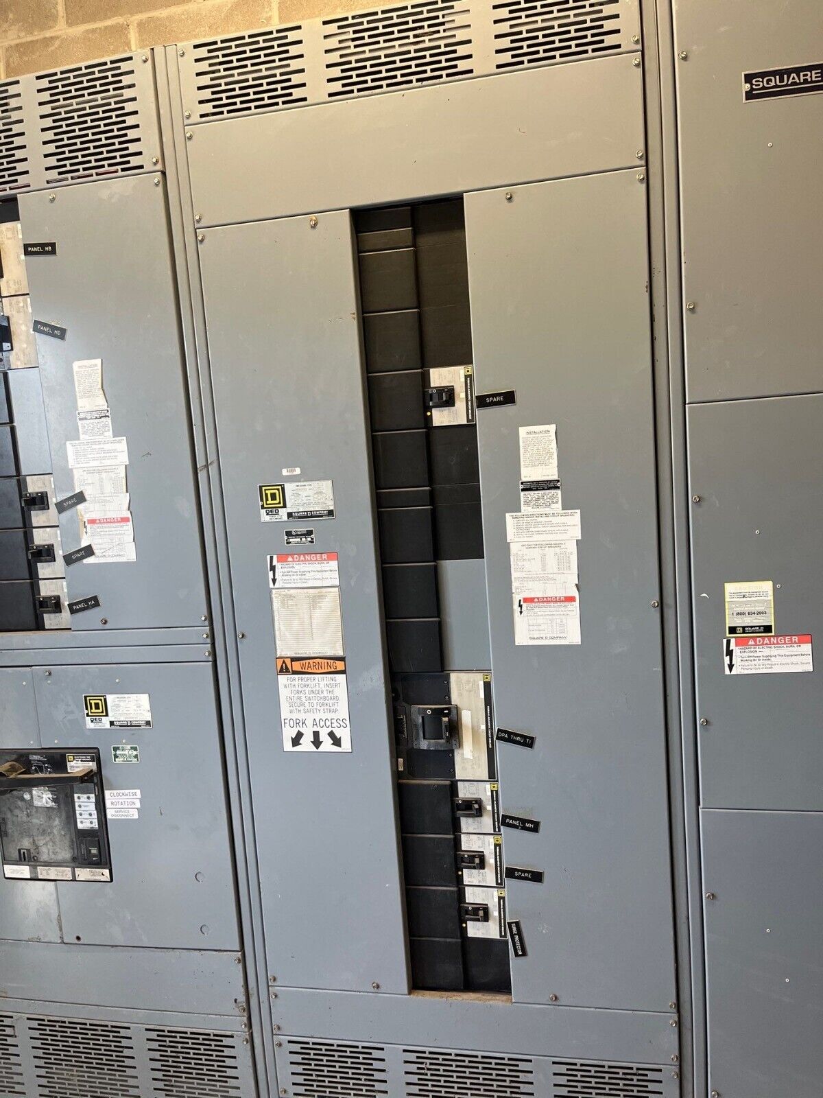 Square D PXF31600G Used