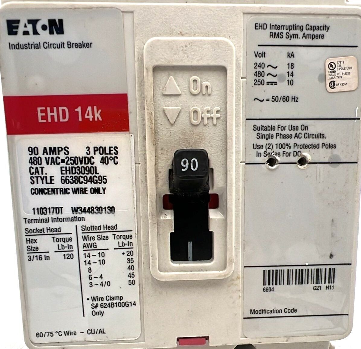 Eaton EHD3090L