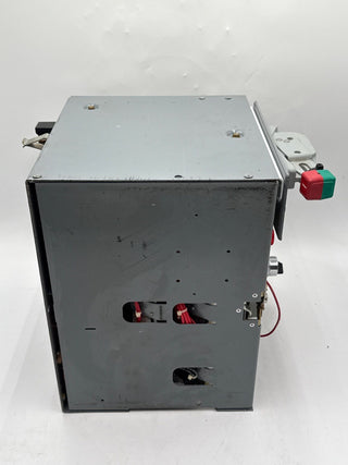Square D Model 6 12" 15A Breaker Size 1 Starter Combo MCC Bucket Used